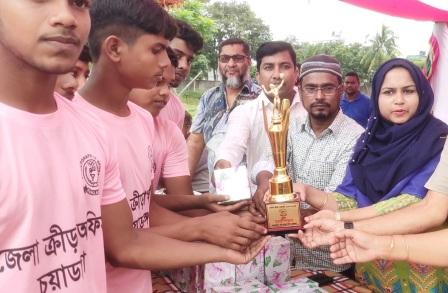 Jibannagar Voliboll turnament news pic